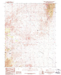 Tempiute Mountain South Nevada Historical topographic map, 1:24000 scale, 7.5 X 7.5 Minute, Year 1987