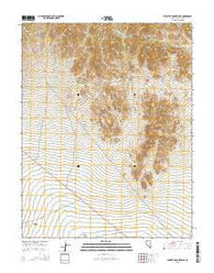 Tempiute Mountain SE Nevada Current topographic map, 1:24000 scale, 7.5 X 7.5 Minute, Year 2015