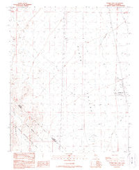 Tenmile Well Nevada Historical topographic map, 1:24000 scale, 7.5 X 7.5 Minute, Year 1989