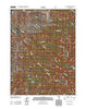 Tent Mountain Nevada Historical topographic map, 1:24000 scale, 7.5 X 7.5 Minute, Year 2012