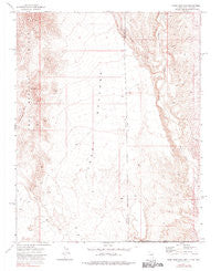 Terry Benches Nevada Historical topographic map, 1:24000 scale, 7.5 X 7.5 Minute, Year 1973
