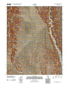 Terry Benches Nevada Historical topographic map, 1:24000 scale, 7.5 X 7.5 Minute, Year 2011