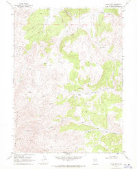 Texas Spring Nevada Historical topographic map, 1:24000 scale, 7.5 X 7.5 Minute, Year 1968