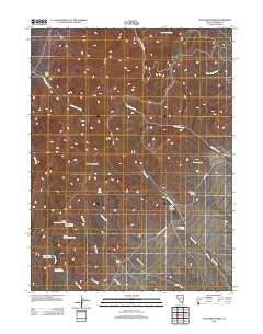 Thatcher Spring Nevada Historical topographic map, 1:24000 scale, 7.5 X 7.5 Minute, Year 2012
