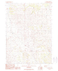 The Baldies Nevada Historical topographic map, 1:24000 scale, 7.5 X 7.5 Minute, Year 1989