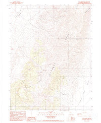 The Cedars Nevada Historical topographic map, 1:24000 scale, 7.5 X 7.5 Minute, Year 1990
