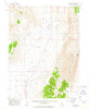 The Cedars Nevada Historical topographic map, 1:62500 scale, 15 X 15 Minute, Year 1961