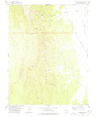 The Gouge Eye Nevada Historical topographic map, 1:24000 scale, 7.5 X 7.5 Minute, Year 1978