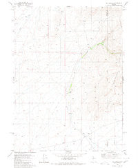 The Knolls Nevada Historical topographic map, 1:24000 scale, 7.5 X 7.5 Minute, Year 1980