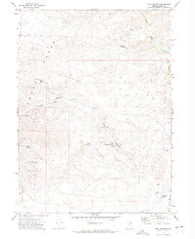 The Narrows Nevada Historical topographic map, 1:24000 scale, 7.5 X 7.5 Minute, Year 1972
