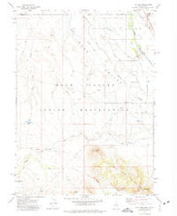 The Point Nevada Historical topographic map, 1:24000 scale, 7.5 X 7.5 Minute, Year 1971
