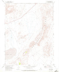 The Wall Nevada Historical topographic map, 1:24000 scale, 7.5 X 7.5 Minute, Year 1968