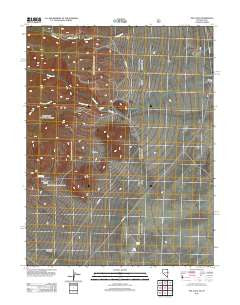 The Cove Nevada Historical topographic map, 1:24000 scale, 7.5 X 7.5 Minute, Year 2012