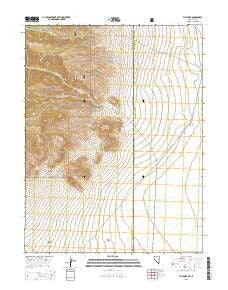 The Cove Nevada Current topographic map, 1:24000 scale, 7.5 X 7.5 Minute, Year 2015