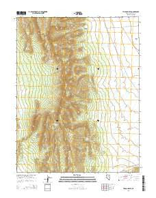 The Gouge Eye Nevada Current topographic map, 1:24000 scale, 7.5 X 7.5 Minute, Year 2014