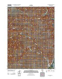 The Narrows Nevada Historical topographic map, 1:24000 scale, 7.5 X 7.5 Minute, Year 2012