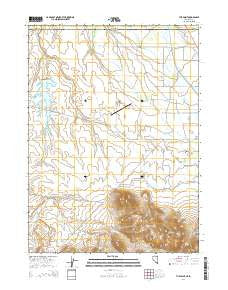 The Point Nevada Current topographic map, 1:24000 scale, 7.5 X 7.5 Minute, Year 2014
