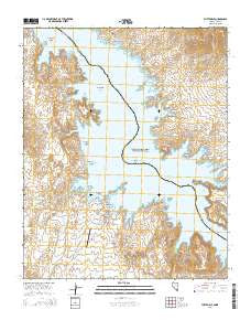 The Temple Nevada Current topographic map, 1:24000 scale, 7.5 X 7.5 Minute, Year 2014