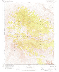 Timber Mountain Nevada Historical topographic map, 1:24000 scale, 7.5 X 7.5 Minute, Year 1961