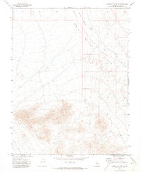 Timber Mtn Pass NW Nevada Historical topographic map, 1:24000 scale, 7.5 X 7.5 Minute, Year 1971