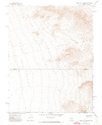 Timber Mtn Pass West Nevada Historical topographic map, 1:24000 scale, 7.5 X 7.5 Minute, Year 1971