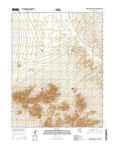 Timber Mountain Pass NW Nevada Current topographic map, 1:24000 scale, 7.5 X 7.5 Minute, Year 2014