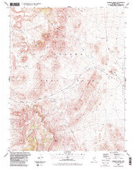 Tippipah Spring Nevada Historical topographic map, 1:24000 scale, 7.5 X 7.5 Minute, Year 1986