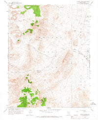 Tippipah Spring Nevada Historical topographic map, 1:24000 scale, 7.5 X 7.5 Minute, Year 1960