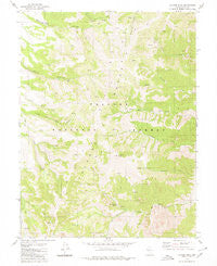 Toiyabe Peak Nevada Historical topographic map, 1:24000 scale, 7.5 X 7.5 Minute, Year 1979