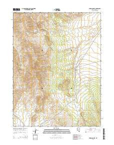 Tonkin Summit Nevada Current topographic map, 1:24000 scale, 7.5 X 7.5 Minute, Year 2015