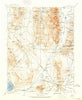 Tonopah Nevada Historical topographic map, 1:250000 scale, 1 X 1 Degree, Year 1908