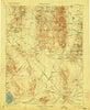 Tonopah Nevada Historical topographic map, 1:250000 scale, 1 X 1 Degree, Year 1908