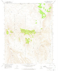 Topopah Spring NW Nevada Historical topographic map, 1:24000 scale, 7.5 X 7.5 Minute, Year 1961