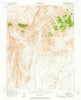 Topopah Spring Nevada Historical topographic map, 1:62500 scale, 15 X 15 Minute, Year 1952