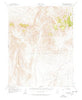 Topopah Spring Nevada Historical topographic map, 1:62500 scale, 15 X 15 Minute, Year 1952