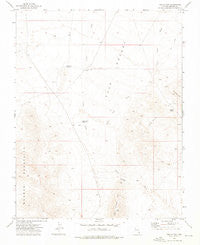 Toquop Gap Nevada Historical topographic map, 1:24000 scale, 7.5 X 7.5 Minute, Year 1973