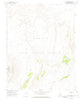 Trail Ridge Nevada Historical topographic map, 1:24000 scale, 7.5 X 7.5 Minute, Year 1962