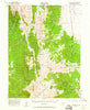 Treasure Hill Nevada Historical topographic map, 1:62500 scale, 15 X 15 Minute, Year 1949