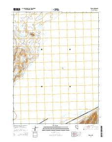 Trego Nevada Current topographic map, 1:24000 scale, 7.5 X 7.5 Minute, Year 2014