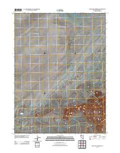 Trego Hot Springs Nevada Historical topographic map, 1:24000 scale, 7.5 X 7.5 Minute, Year 2011