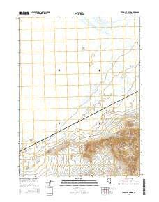 Trego Hot Springs Nevada Current topographic map, 1:24000 scale, 7.5 X 7.5 Minute, Year 2015