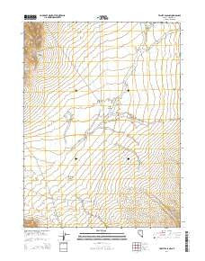 Trinity Pass NW Nevada Current topographic map, 1:24000 scale, 7.5 X 7.5 Minute, Year 2014