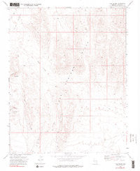 Tule Spring Nevada Historical topographic map, 1:24000 scale, 7.5 X 7.5 Minute, Year 1973