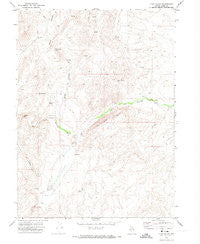 Tule Valley Nevada Historical topographic map, 1:24000 scale, 7.5 X 7.5 Minute, Year 1972