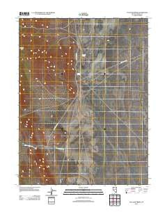 Tule Dam Spring Nevada Historical topographic map, 1:24000 scale, 7.5 X 7.5 Minute, Year 2012