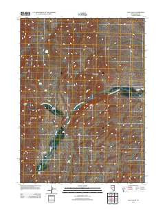 Tule Valley Nevada Historical topographic map, 1:24000 scale, 7.5 X 7.5 Minute, Year 2012