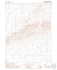 Tumbleweed Flat Nevada Historical topographic map, 1:24000 scale, 7.5 X 7.5 Minute, Year 1985