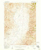 Tuscarora Nevada Historical topographic map, 1:62500 scale, 15 X 15 Minute, Year 1956