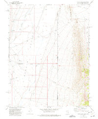 Tweedy Wash Nevada Historical topographic map, 1:24000 scale, 7.5 X 7.5 Minute, Year 1972