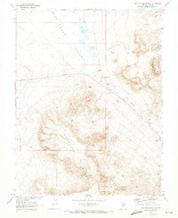 Twin Springs Slough Nevada Historical topographic map, 1:24000 scale, 7.5 X 7.5 Minute, Year 1968